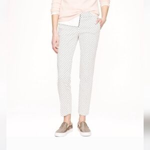 LIKE NEW J Crew Campbell Flat Front Trousers Triangle Print